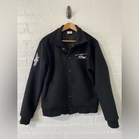 TULONES Currency Collectors Bomber Jacket - Size L - Picture 1 of 8